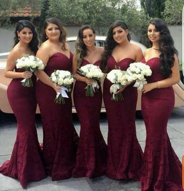 Color vestido de damas noviembre 29