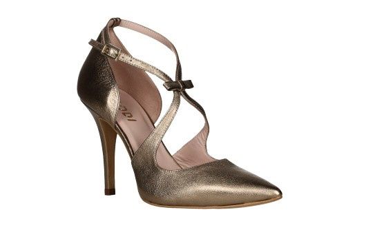 Zapatos color bronce para el gran día. 5