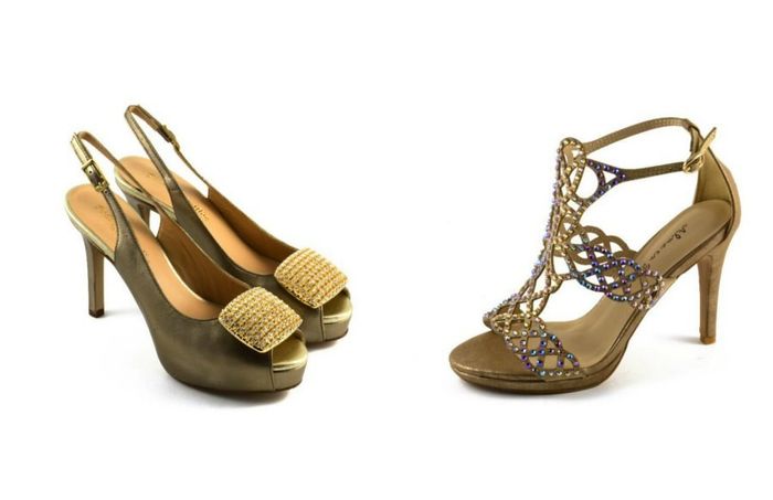 Zapatos color bronce para el gran día. 12