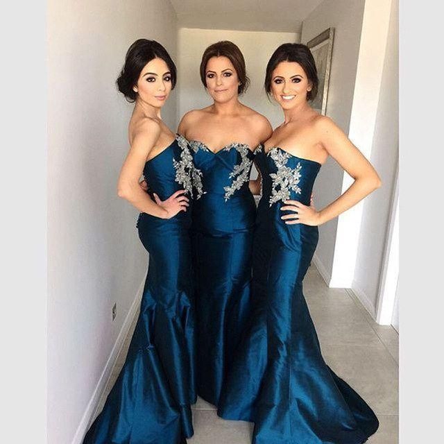 Damas de honor en color azul navy (marino) 4