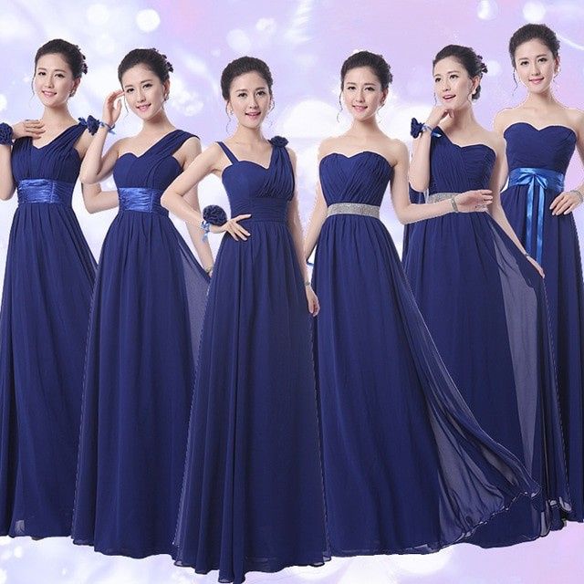 Damas de honor en color azul navy (marino) 15