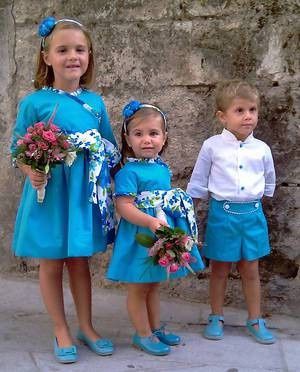 Pajes y meninas en color AZUL💙 6
