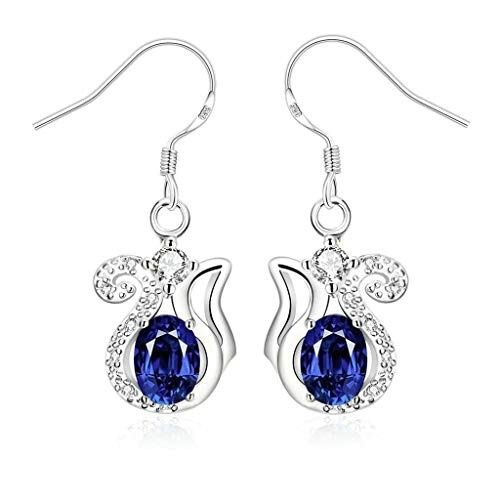 Accesorios de la novia: aretes en color azul💙 4