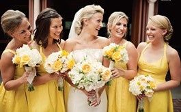 Bodas en tonalidades amarillo 💛 13