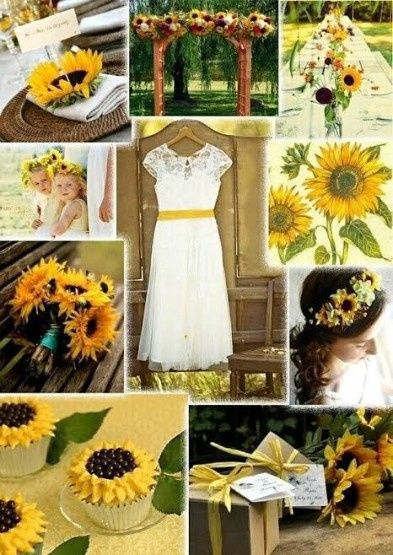 Decoración para boda en Amarillo 💛 y negro 3