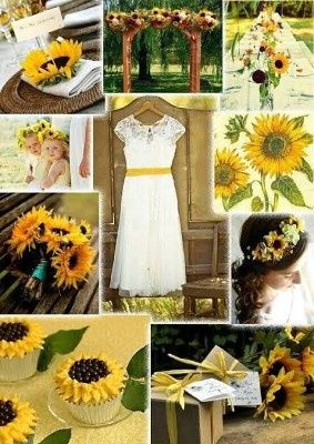 Decoración para boda en Amarillo 💛 y negro 27
