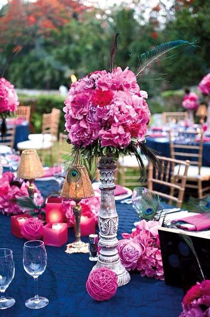 Decoración para boda en Amarillo 💛 y negro 31