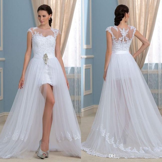 Puedo ponerme un vestido de novia si soy muy bajita? Mido 1.43 6