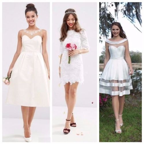 Puedo ponerme un vestido de novia si soy muy bajita? Mido 1.43 12