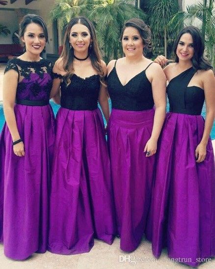 Vestido damas, mismo color diferente estilo. 18