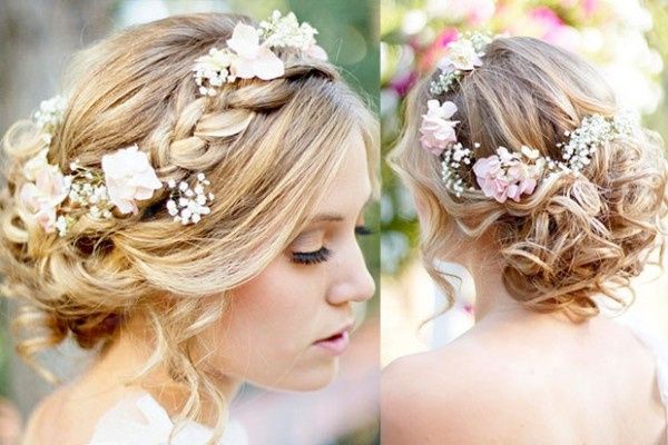 Peinados con flores para la boda 13