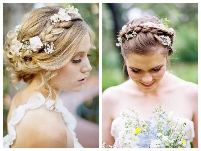 Peinados con flores para la boda 24