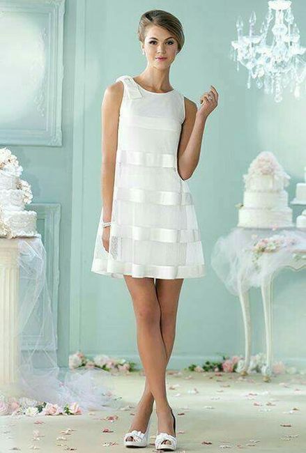 Cómo será su vestido de civil? 8