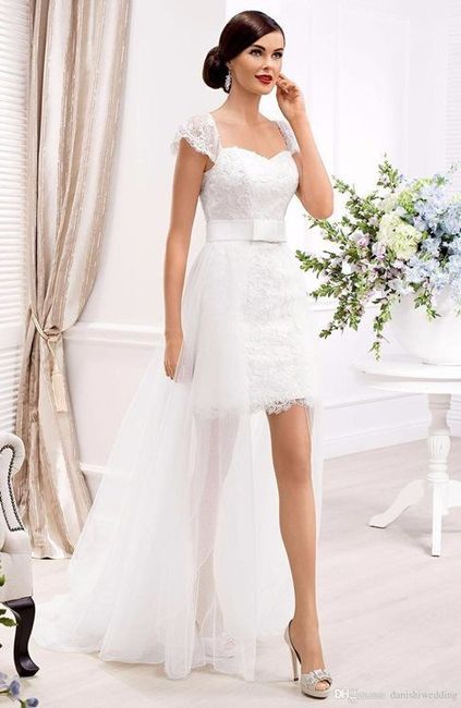 Ideas para vestido de boda civil 35