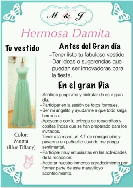 Damas de honor, quien paga el vestido? 6