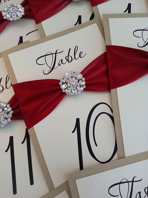 Decoración en tonos rojos❤ 26