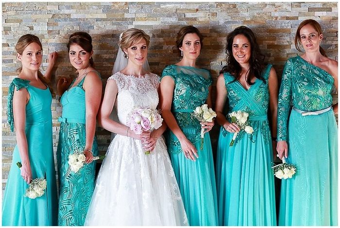 Color para vestidos de damas en verano 39