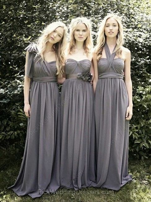 Color para vestidos de damas en verano 48