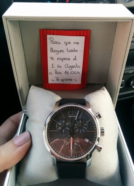 Reloj del novio! 3