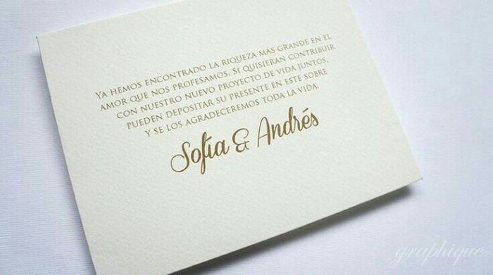 Duda con las invitaciones 5