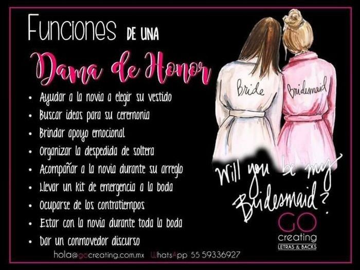 Quien paga los vestidos de damas de honor? 5