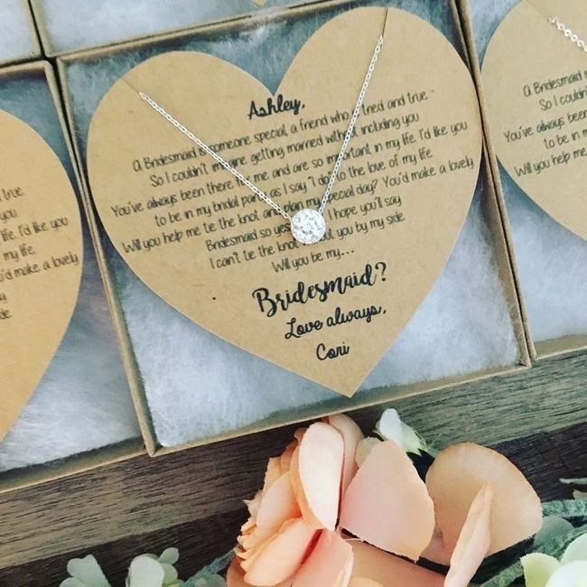 Ideas de diseños peticion de dama de honor 10