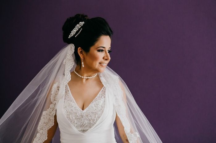 Compartan sus accesorios o tocados de novia 👰 13