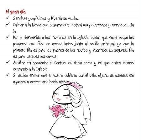 ¿En qué debo pedir ayuda el día de mi boda? - 9