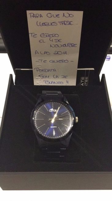 Reloj de compromiso para él. - 4