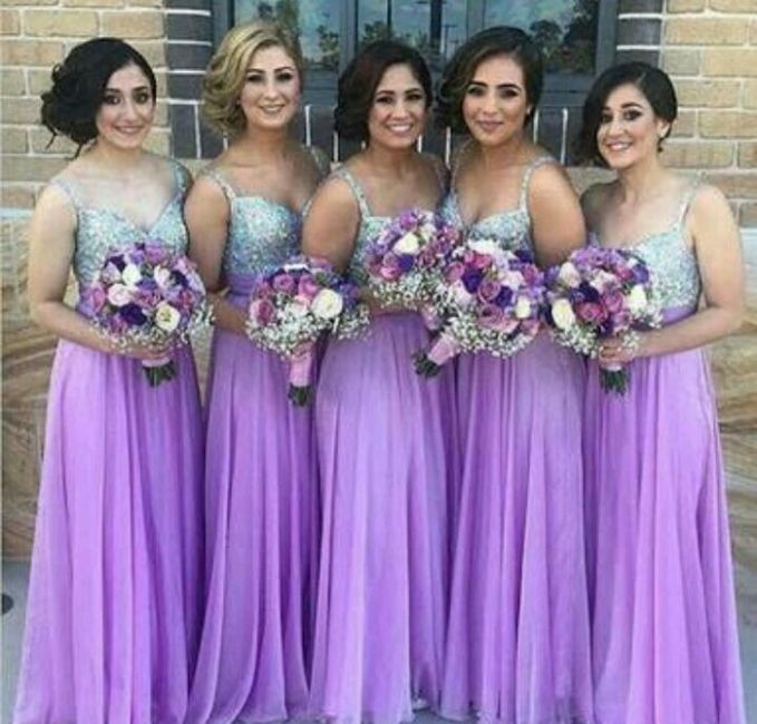 Damas de honor ¿con ramos? - 4