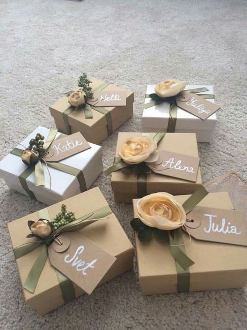 Detalle para damas de honor y caballeros d honor 9