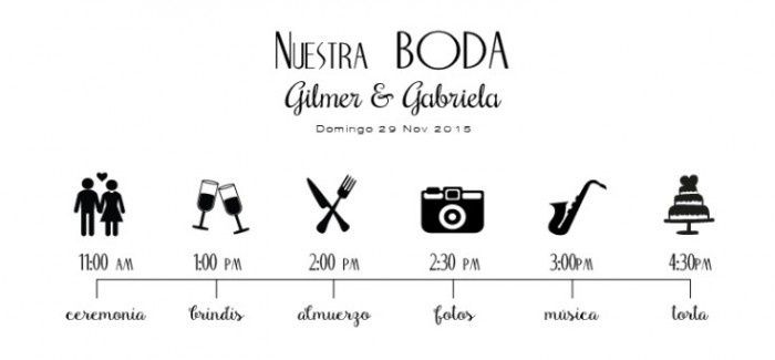 Ayuda con el timeline/agenda 4