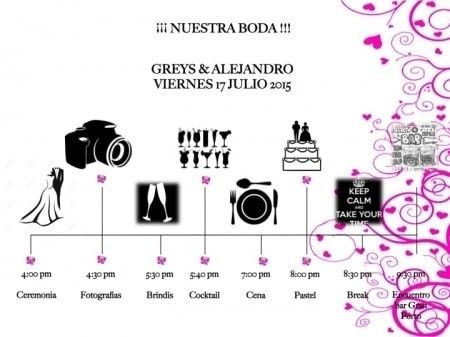 Ayuda con el timeline/agenda 8