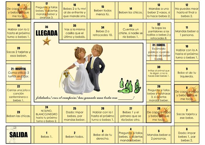 Juegos o dinámicas para despedida? 12