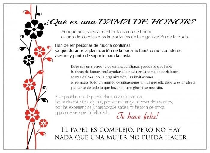 Damas de honor - 1