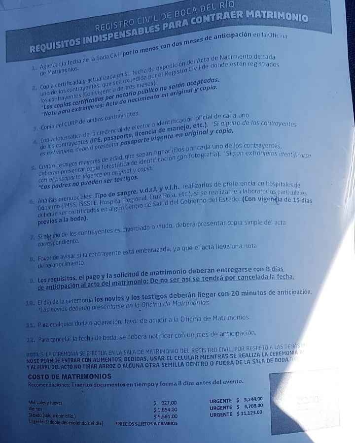 Nos casamos en noviembre: registro civil - 1