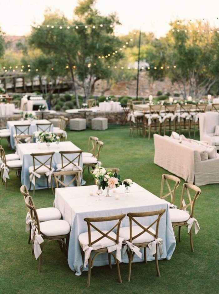 Ideas de decoración de boda en Jardín 8