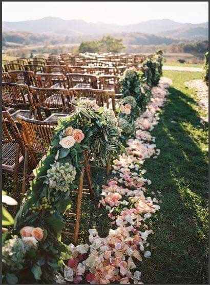 Ideas de decoración de boda en Jardín 13