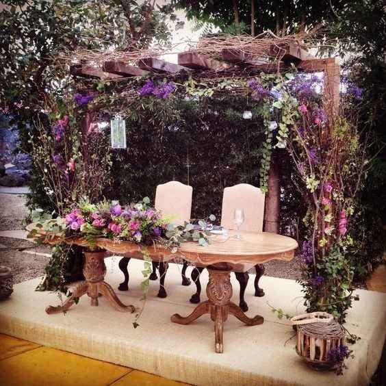 Ideas de decoración de boda en Jardín 38