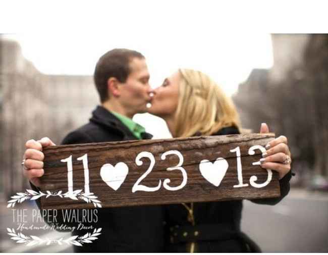 Save the date. ? - 8