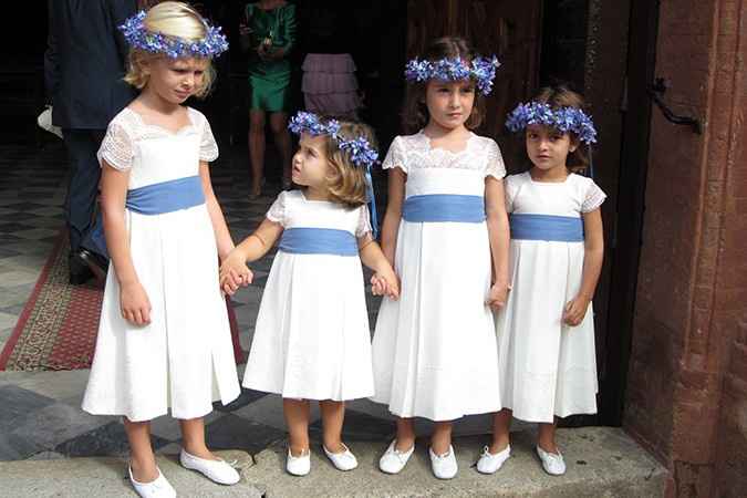 Vestidos para las niñas de los recuerdos o meninas - 10