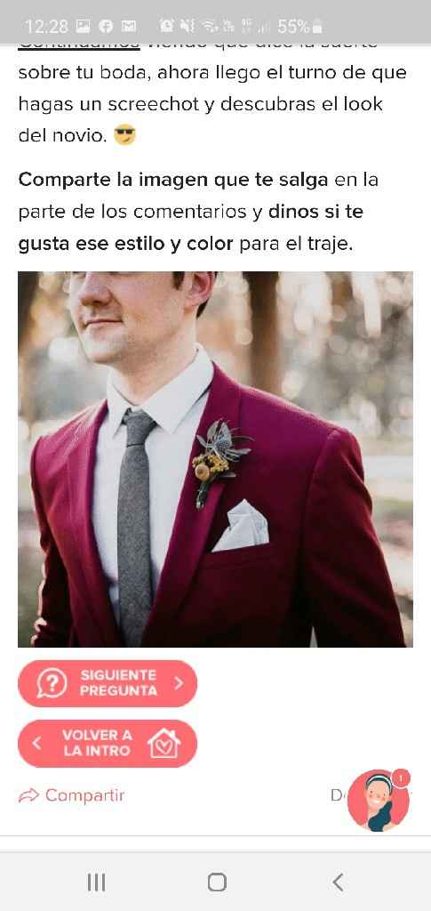 Haz screenshot y descubre el look de novio - 1