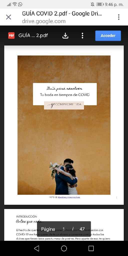 Guía para bodas covid - 1
