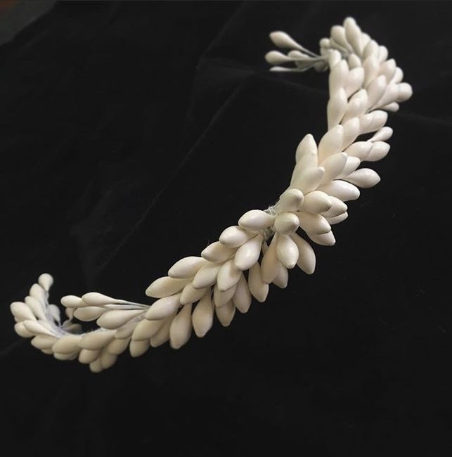 Compartan sus accesorios o tocados de novia 👰 1