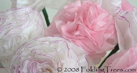 flores de seda