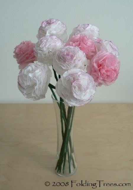 flores de seda