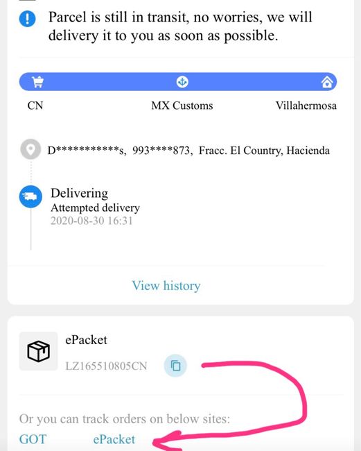 Ayuda con aliexpress 2