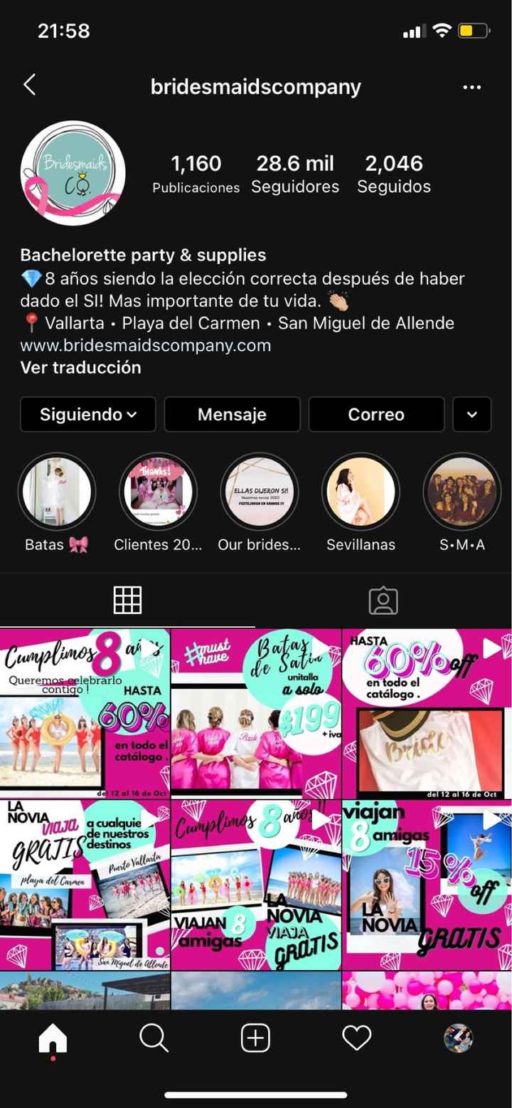 Bridesmaids company referencias - 2