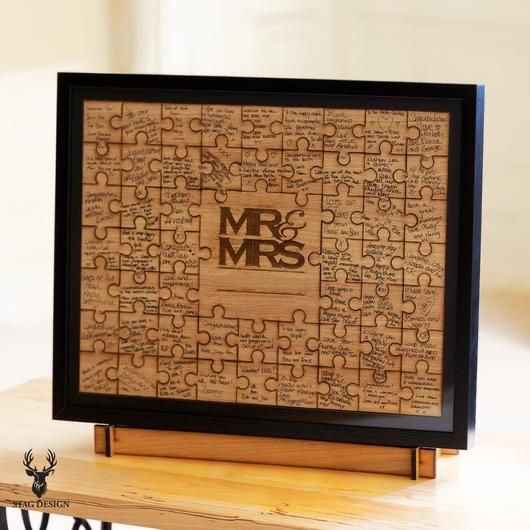 Rompecabezas/libro de firmas - 3