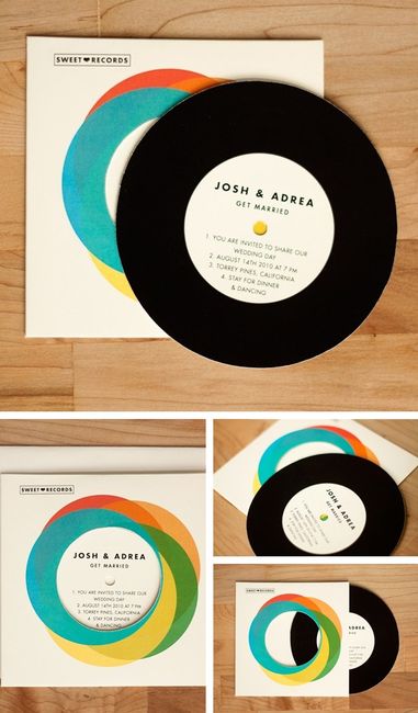 invitacion estilo musical.